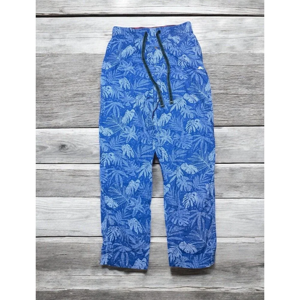 Tommy Bahama Blue Flannel‎ Pajama Pants Men's Small